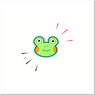 Frog design Posters and Art